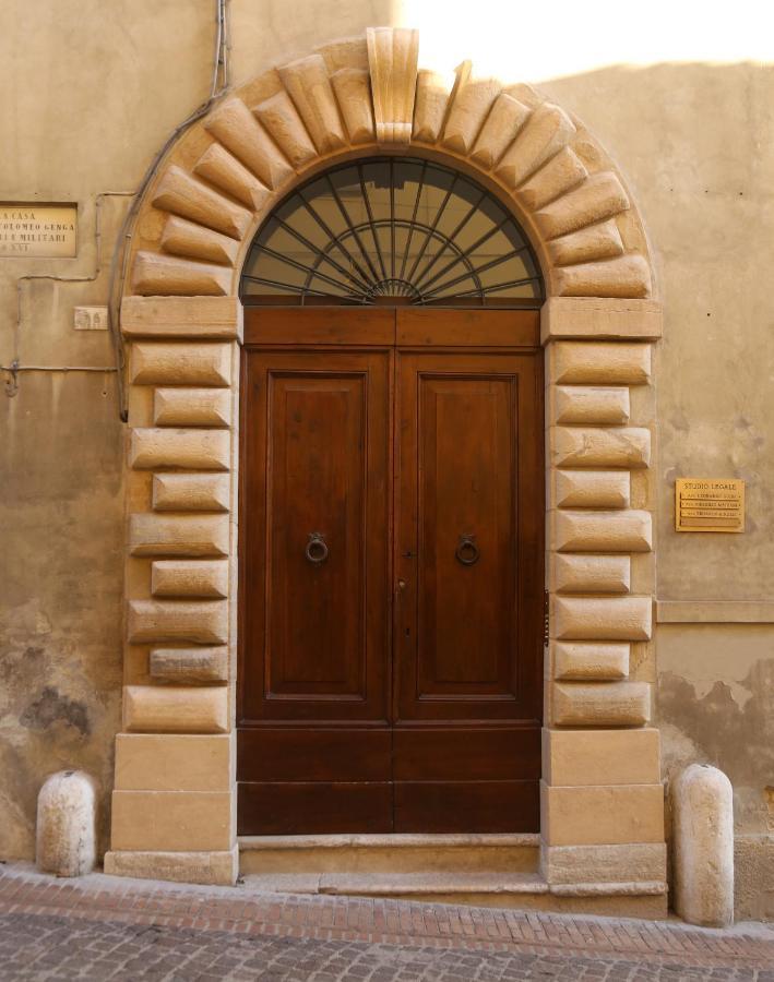 Appartamento Palazzo Genga Urbino Exteriör bild